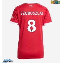 Liverpool Dominik Szoboszlai #8 Hjemmedrakt Dame 2025-26 Kortermet